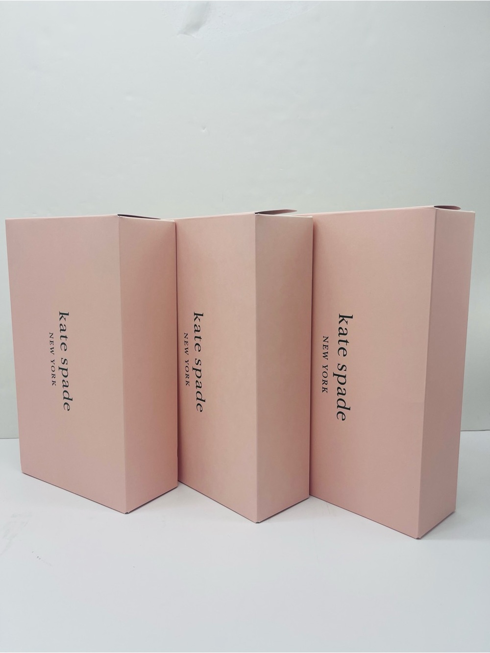 Kate Spade New York Empty Gift Boxes Set of 3 Authentic New Rectangular Boxes